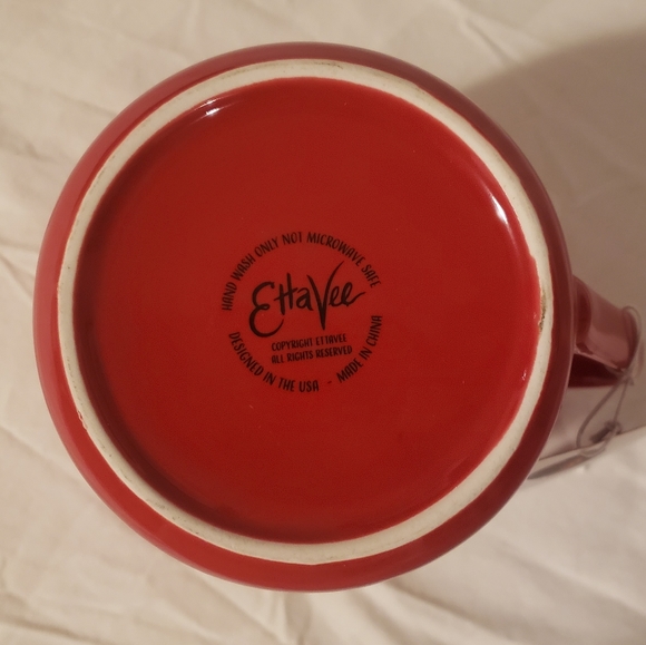 NWT EttaVee "Merry Merry" Christmas Mug - Picture 4 of 6
